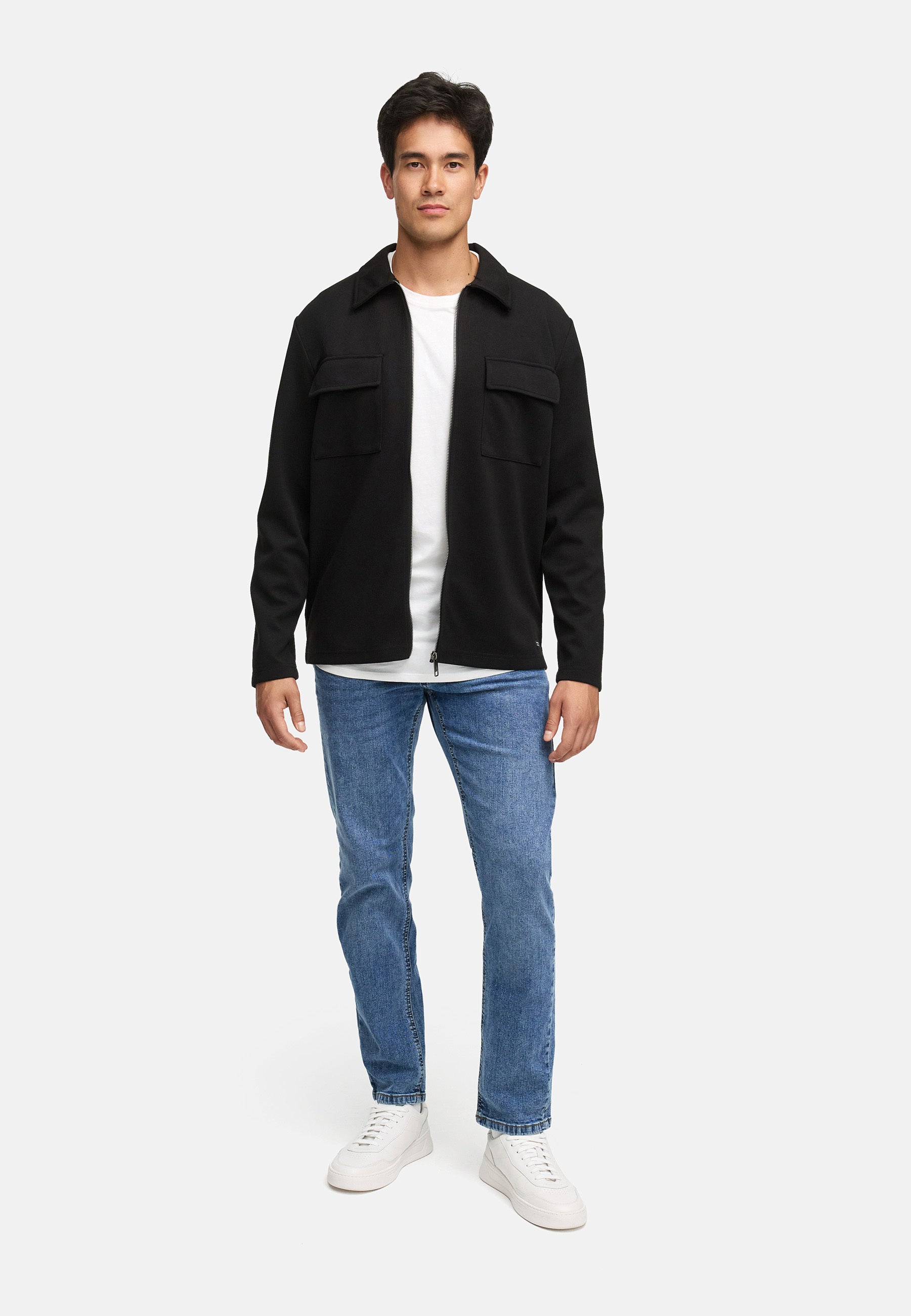 Hemd Langarm INNello Zip Shirt Produktbild