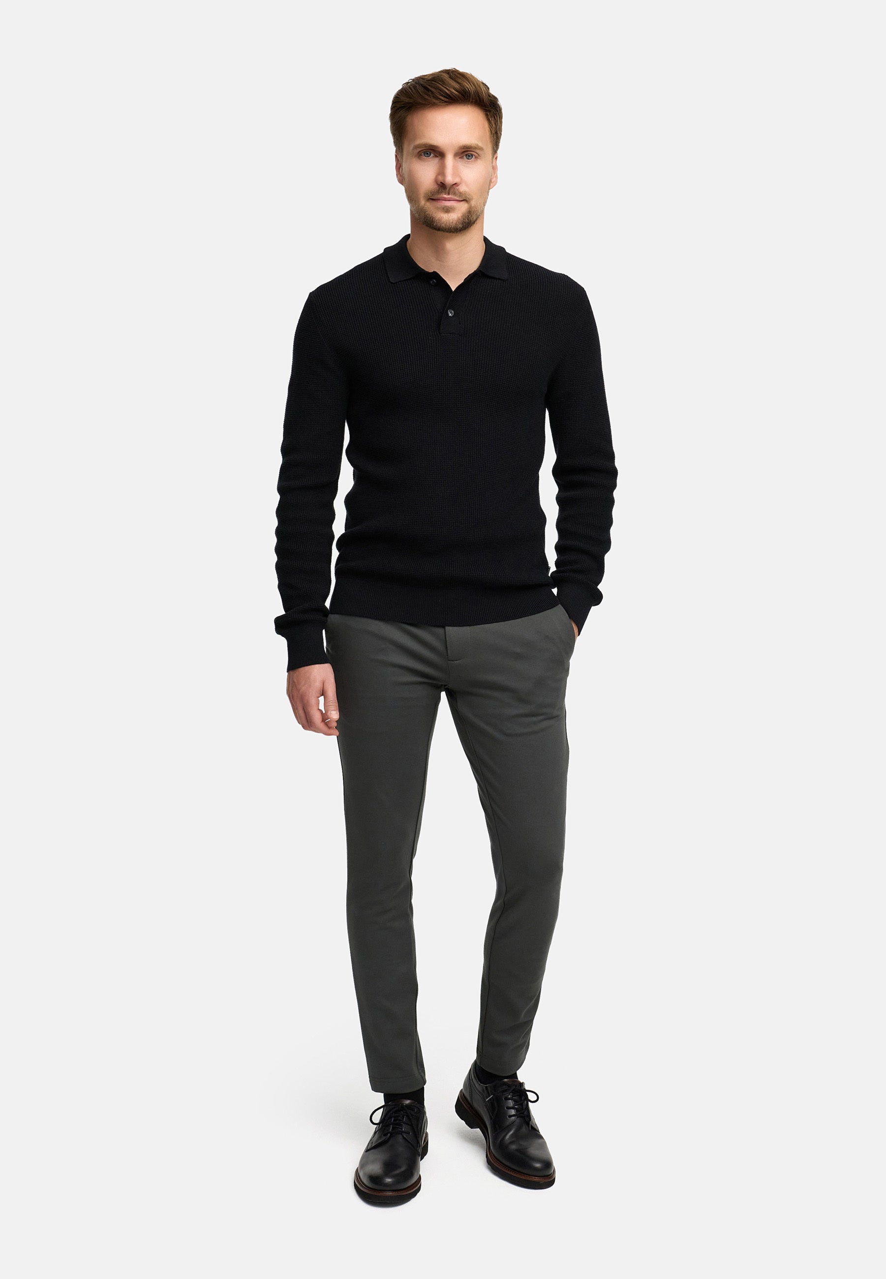 Strickpullover JFTristan polo knit Produktbild