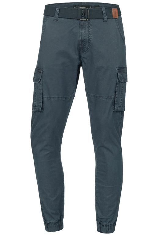 Indicode men's Kerr cargo pants made of 98% cotton incl. belt