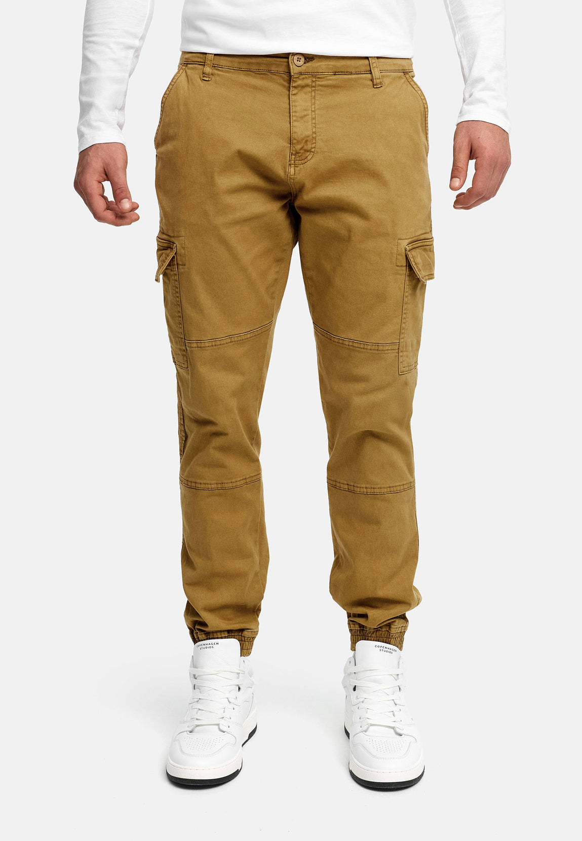 Indicode Heren INWalmie Cargo Pants | Cargobroek van 98% katoen met 6 zakken Lt grey 33/32 Indicode Heren INWalmie Cargo Pants | Cargobroek van 98% katoen met 6 zakken Lt grey 33/32