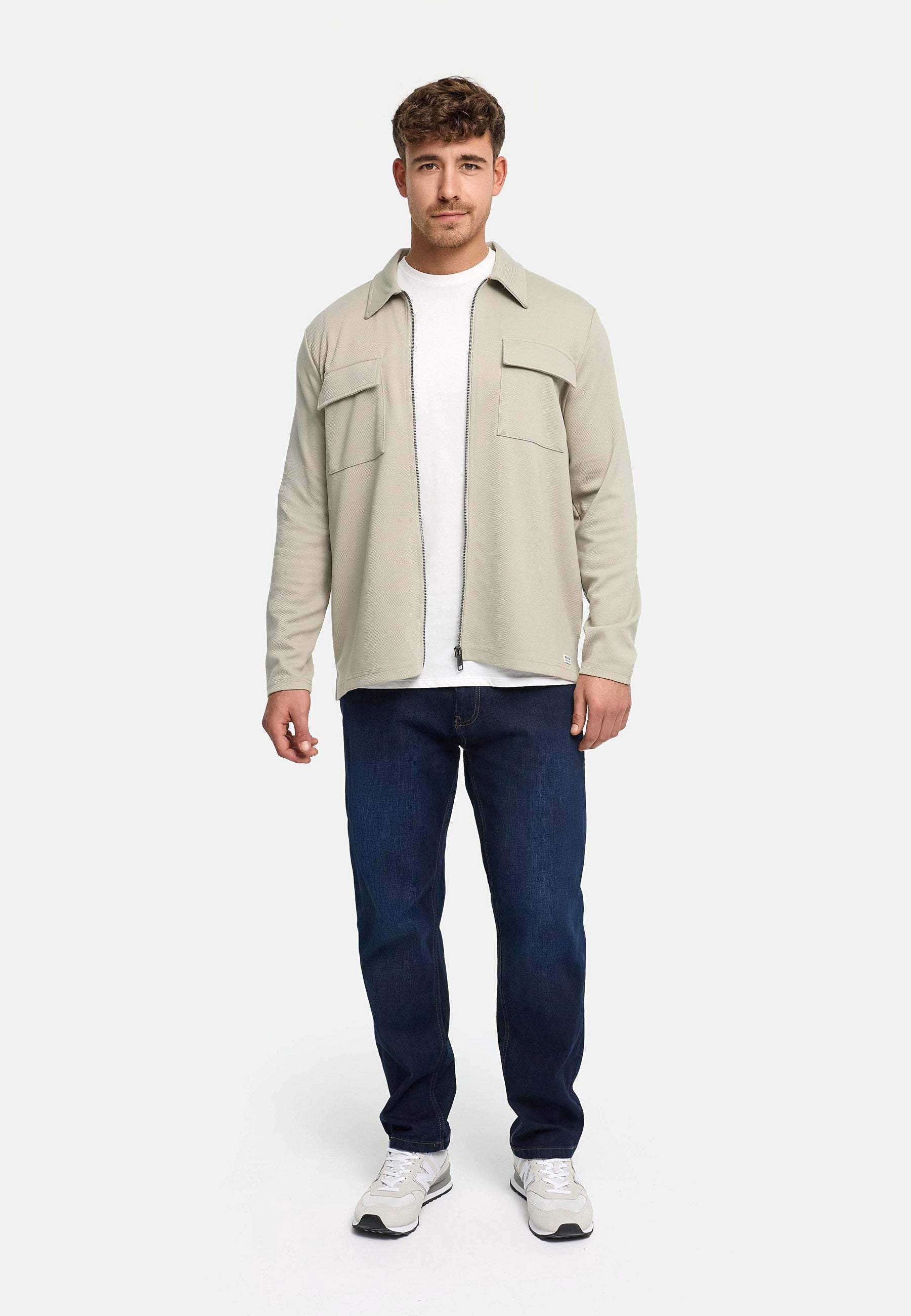 Hemd Langarm INNezzo Zip Shirt Produktbild