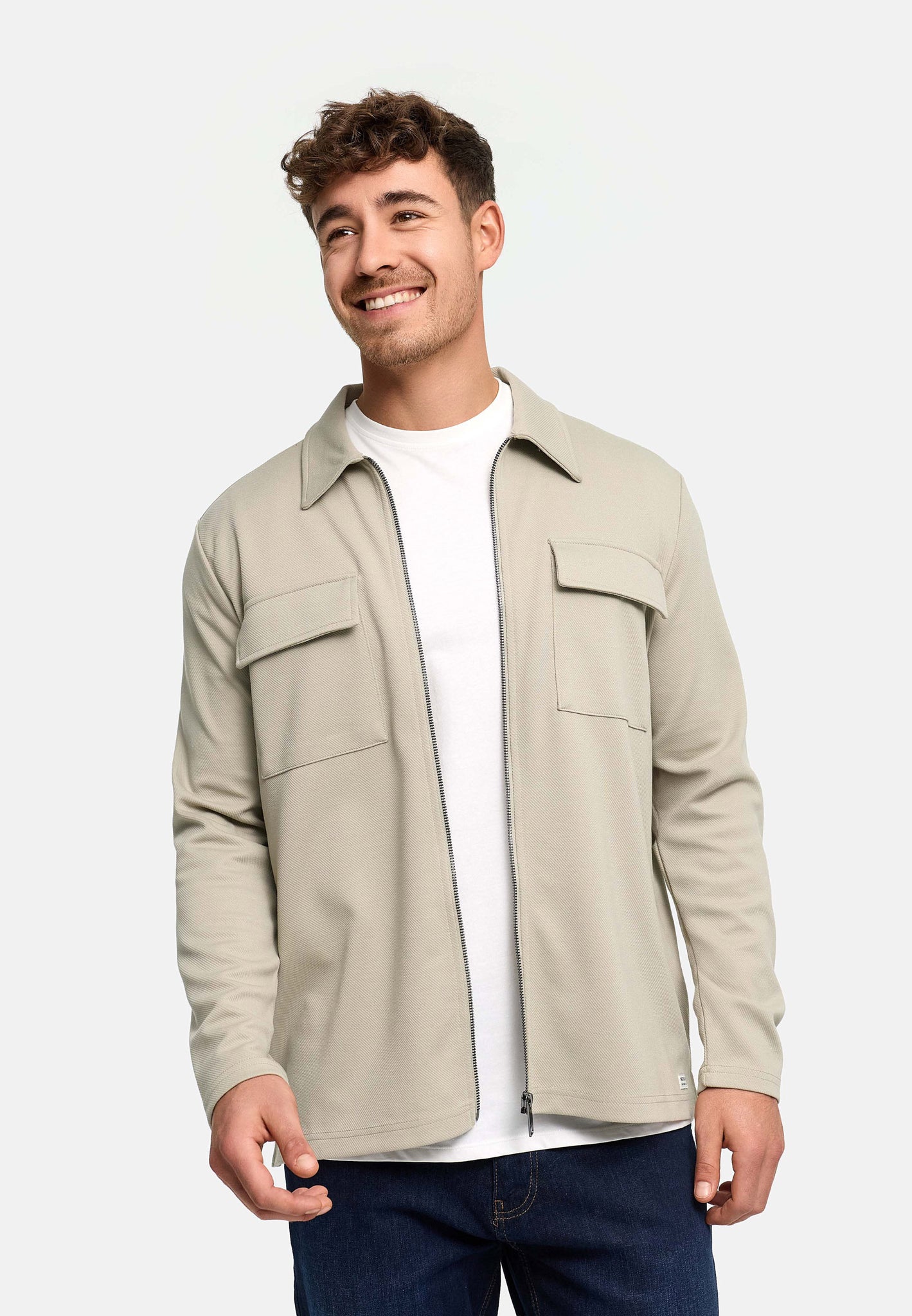Hemd Langarm INNezzo Zip Shirt