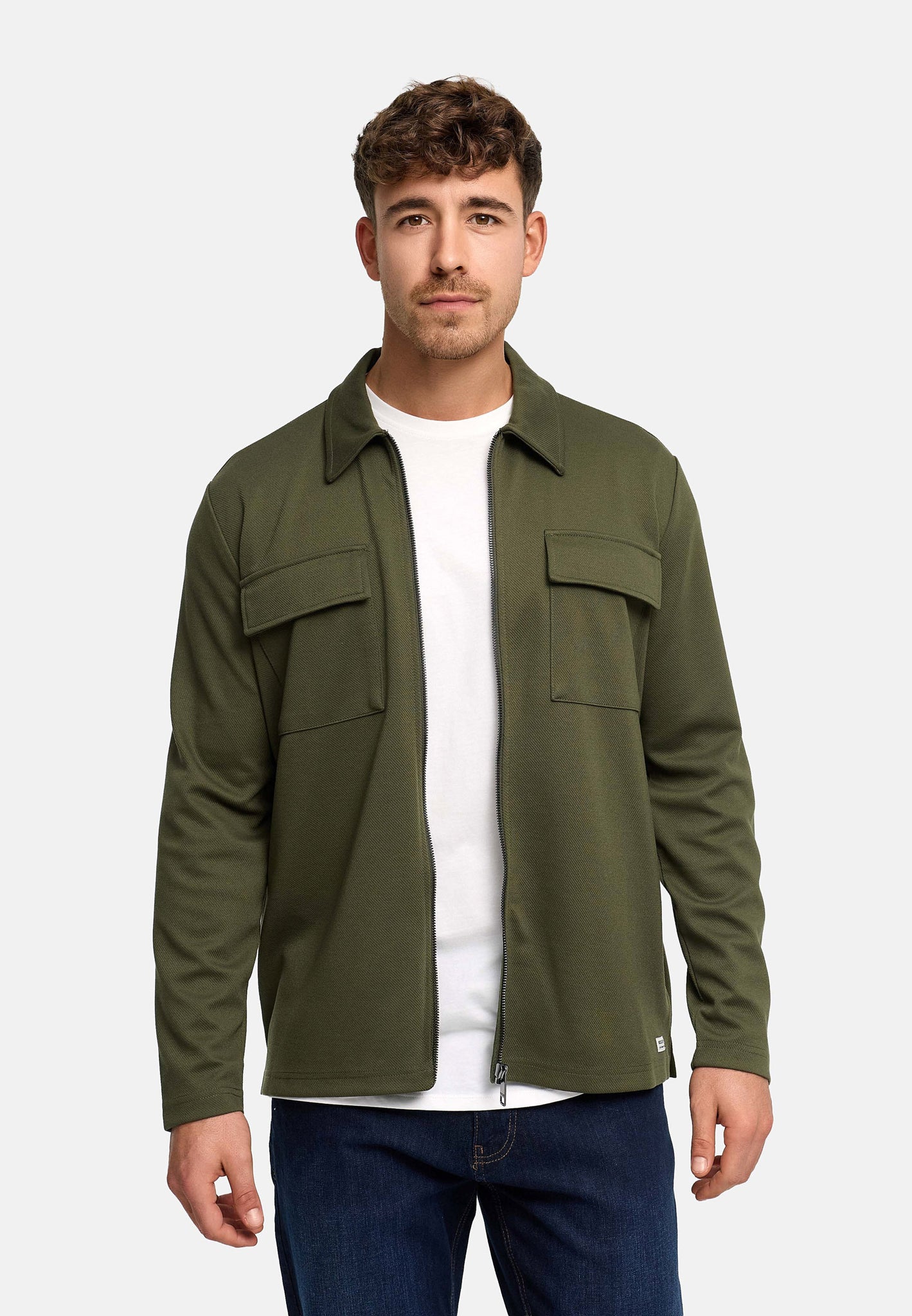Hemd Langarm INNezzo Zip Shirt