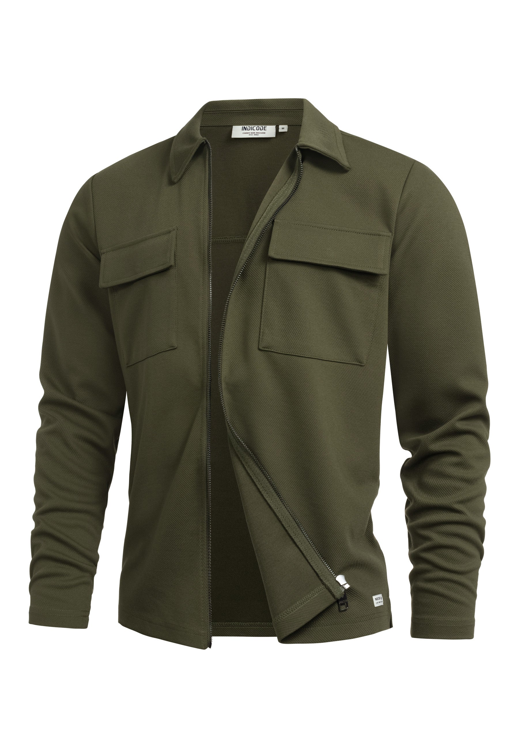 Hemd Langarm INNezzo Zip Shirt Produktbild