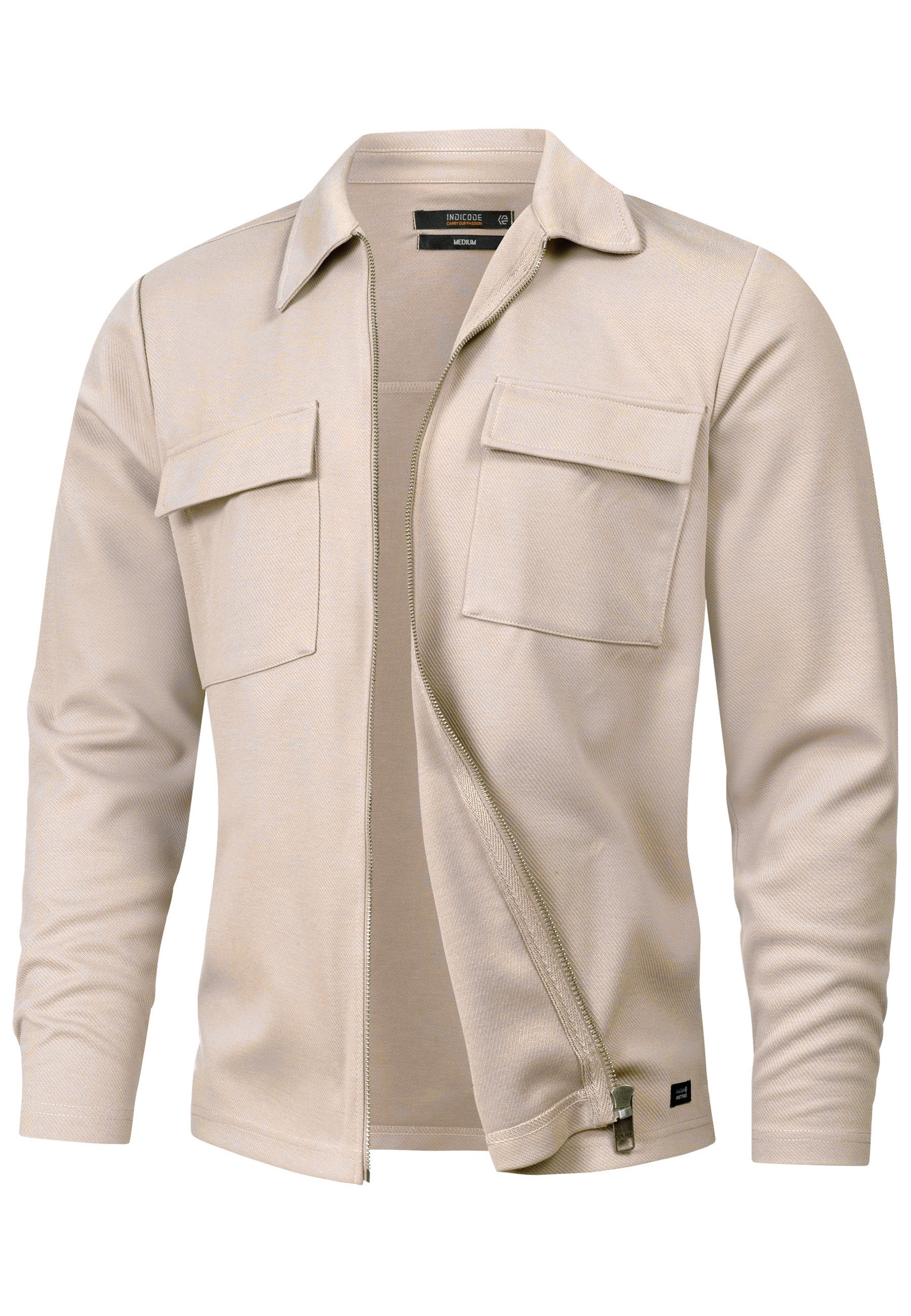 Hemd Langarm INNezzo Zip Shirt Produktbild
