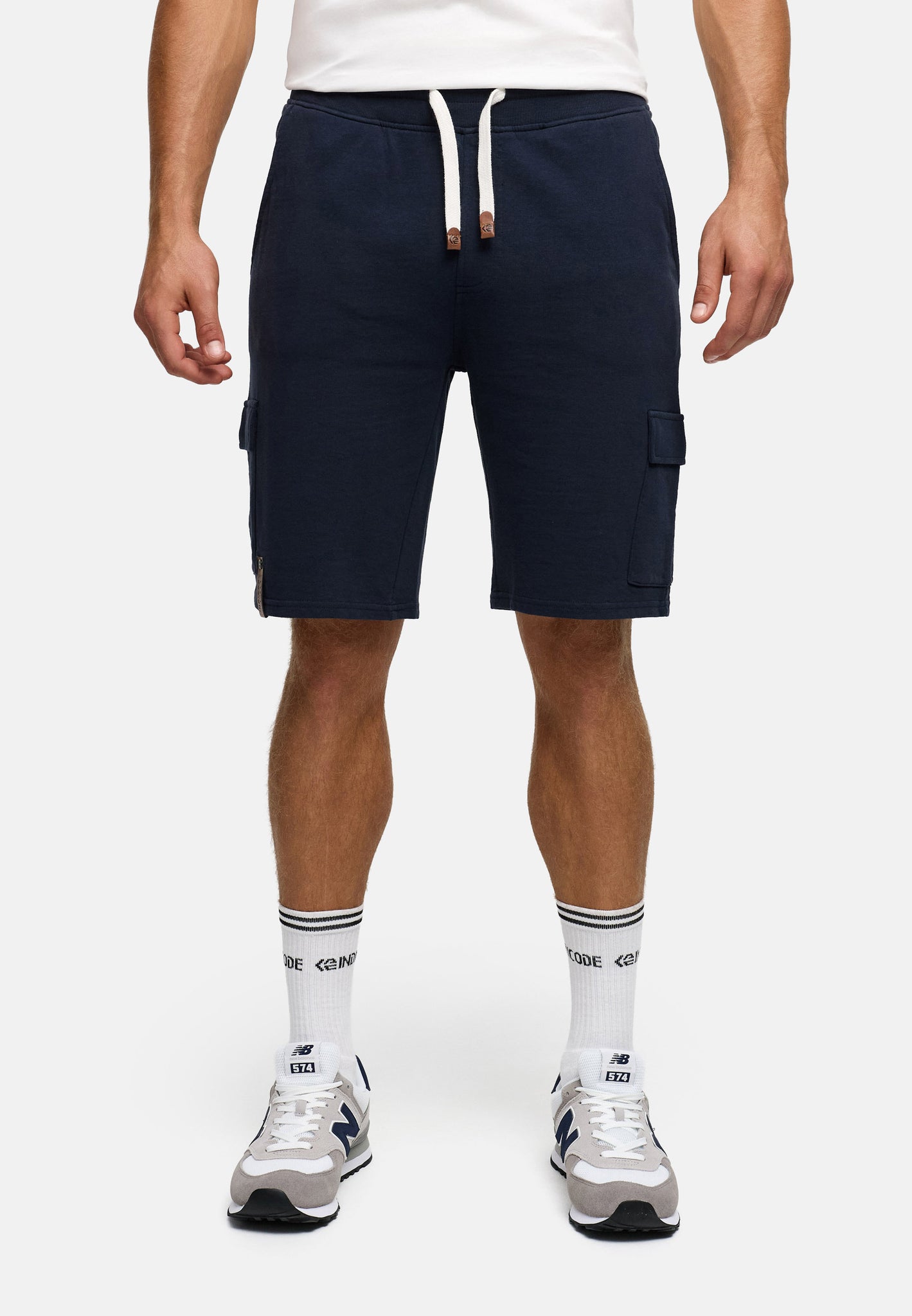 Shorts Sweat White Rock