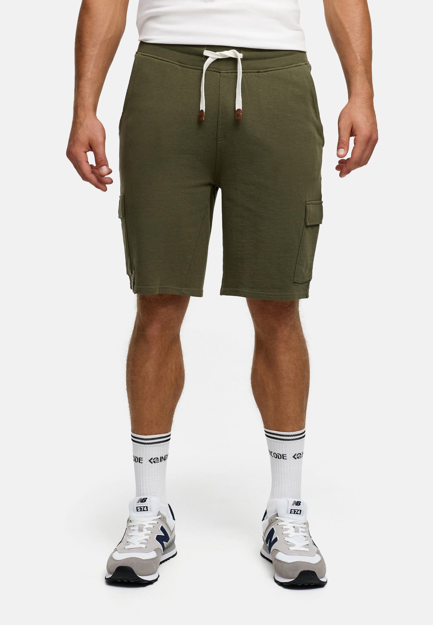 Shorts Sweat White Rock