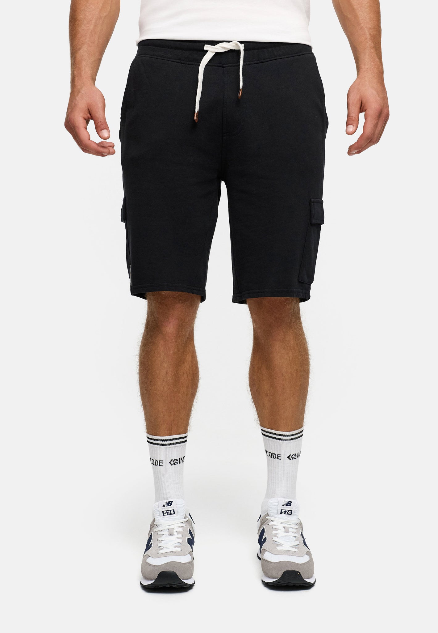 Shorts Sweat White Rock