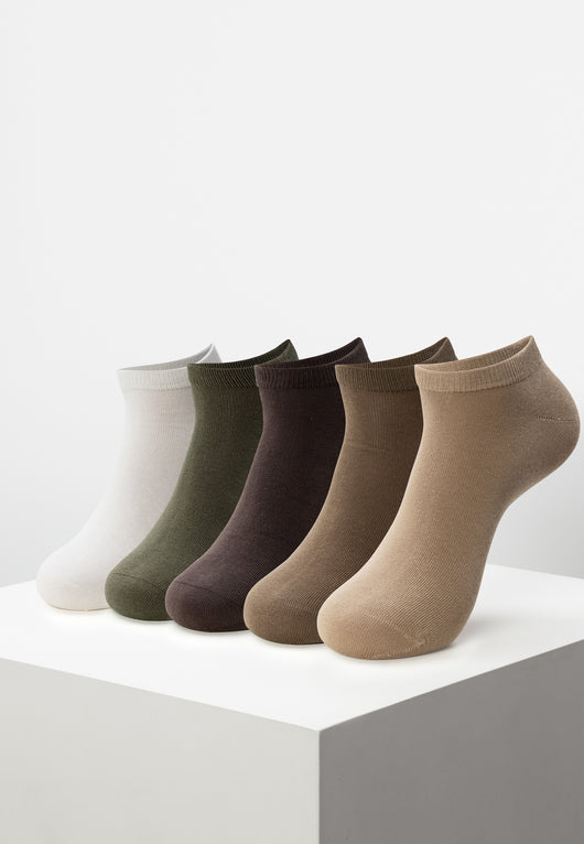 Indicode men's Melvin 10-pack sneakers made of 75% cotton