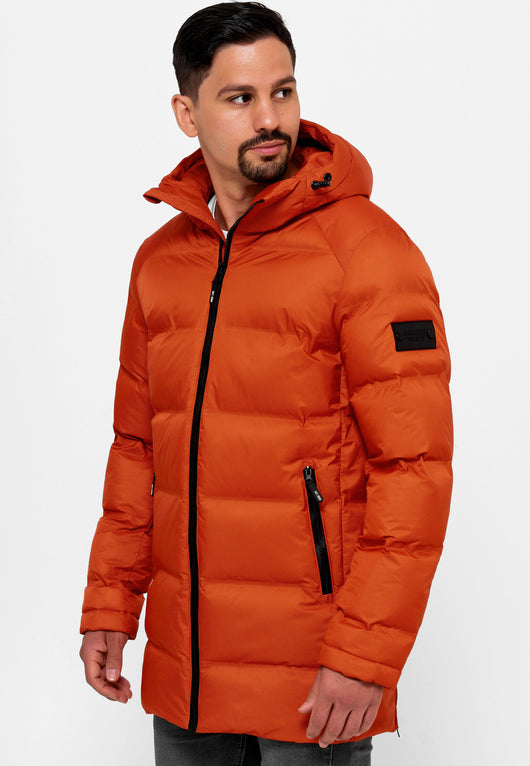 Indicode Men's Parkkish Hooded Winter Parka