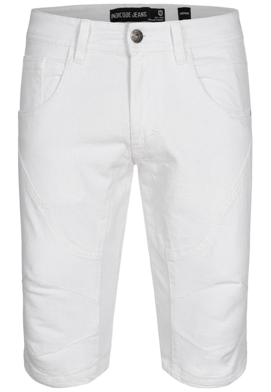 Indicode Herren Leon Shorts mit 5 Taschen aus 98% Baumwolle - INDICODE