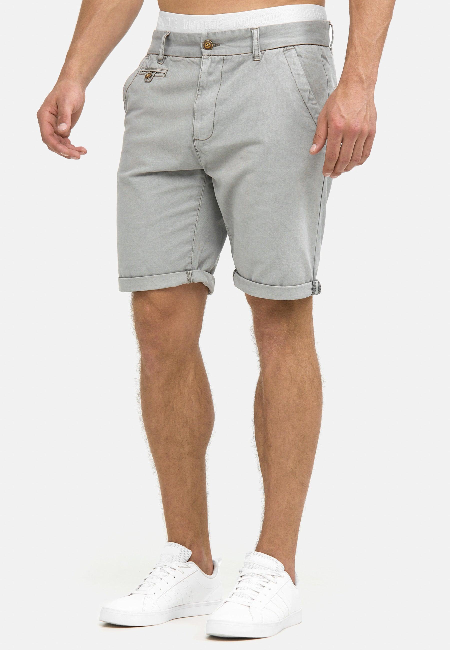 Mens light grey 2025 chino shorts