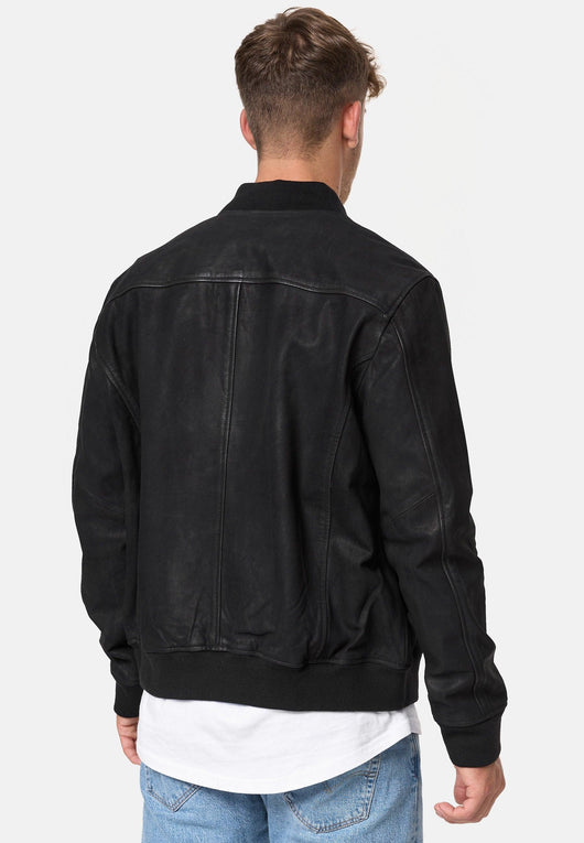 Indicode Herren Captain Lederjacke aus Ziegenleder - INDICODE