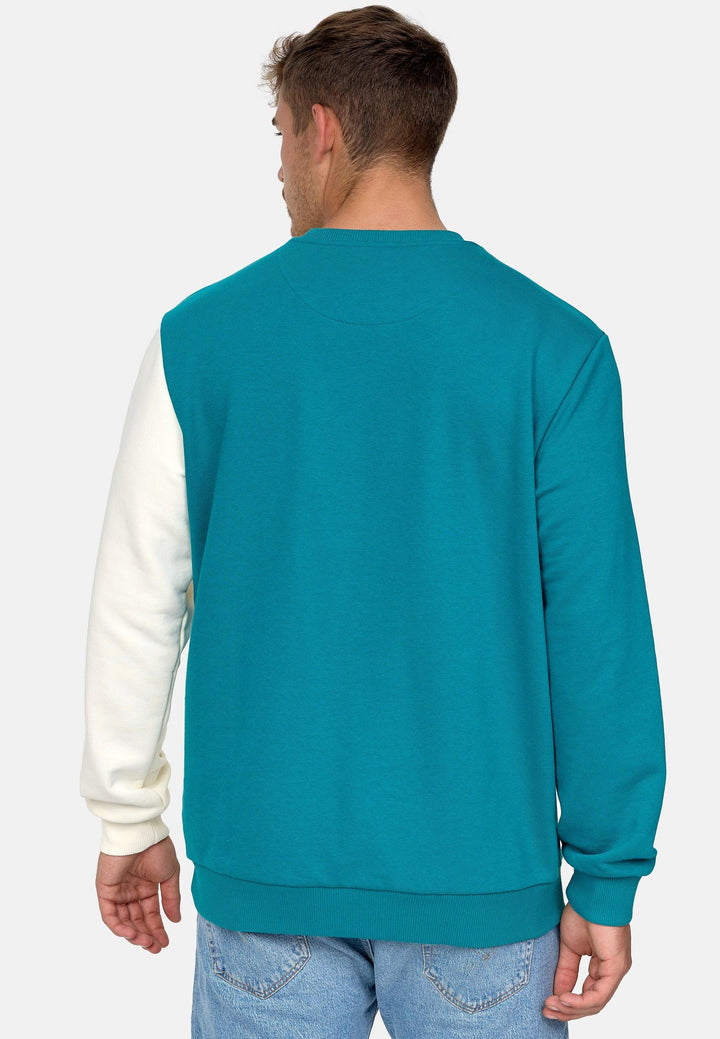 Indicode Herren Willow Sweatshirt 3-farbig mit Rundhalsausschnitt - INDICODE