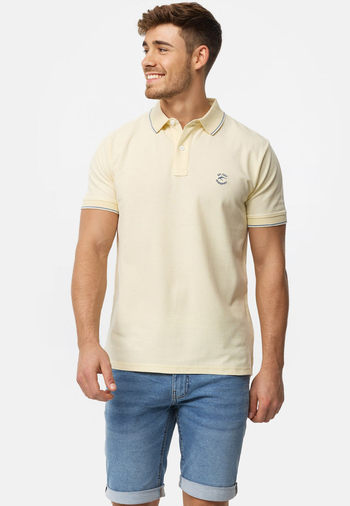 Indicode Herren Wallo Poloshirt aus 100% Baumwolle - INDICODE