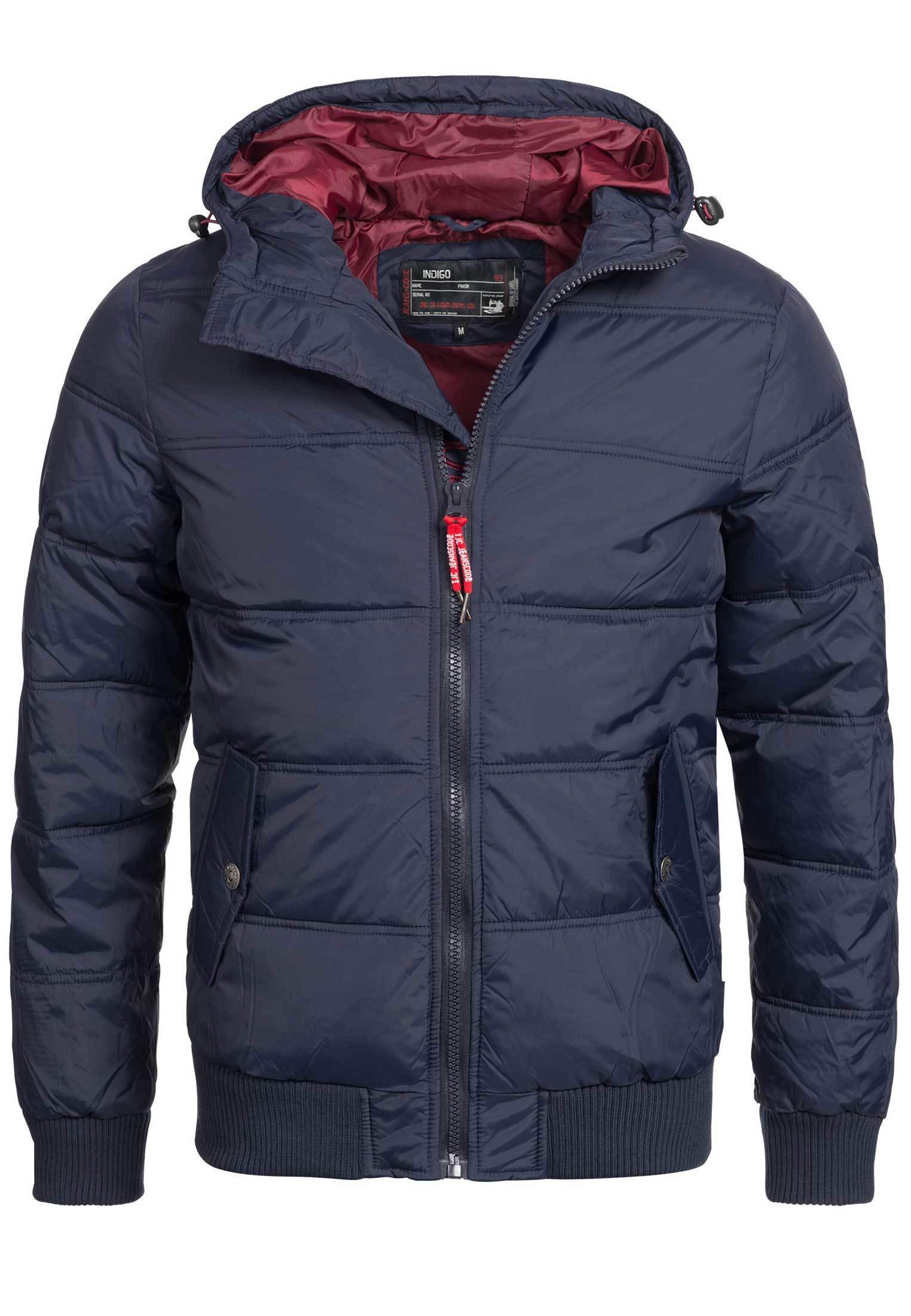 Indicode Heren Albany Jacket | Jas met capuchon Army XXL Indicode Heren Albany Jacket | Jas met capuchon Army XXL