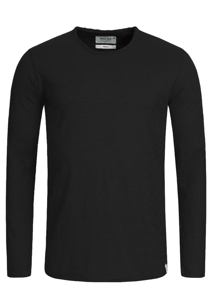 Indicode Herren Willbur Longsleeve Langarmshirt aus 100% Baumwolle - INDICODE