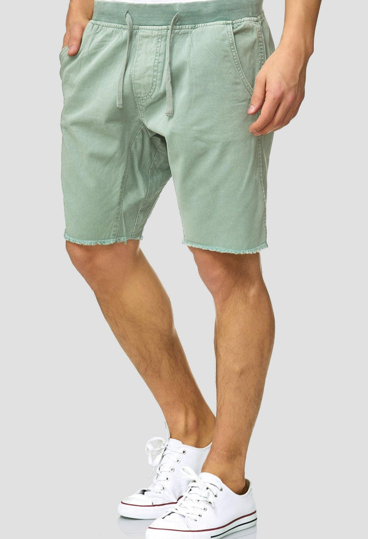 Indicode Herren Carver Chino Shorts aus 100% Baumwolle - INDICODE