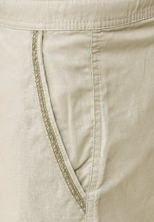 Indicode Men's Bridstow Chino Shorts made from 55% cotton & 45% linen