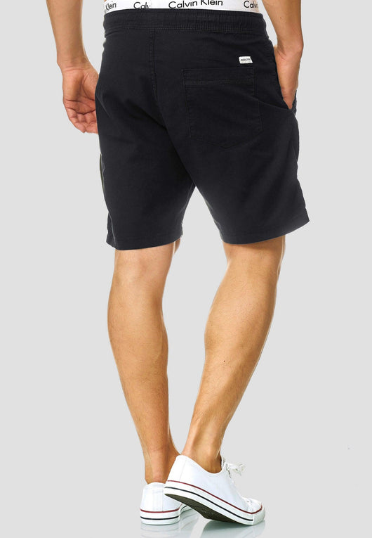 Indicode Men's Bridstow Chino Shorts made from 55% cotton & 45% linen