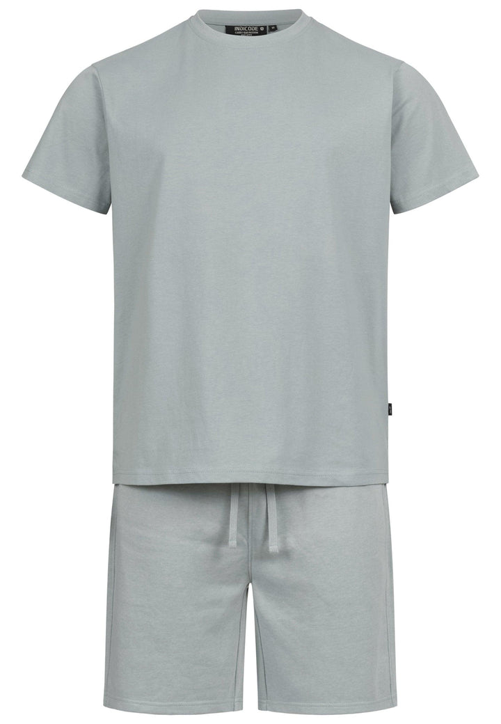 Indicode Herren Comfy Shorts & Shirt Set - INDICODE