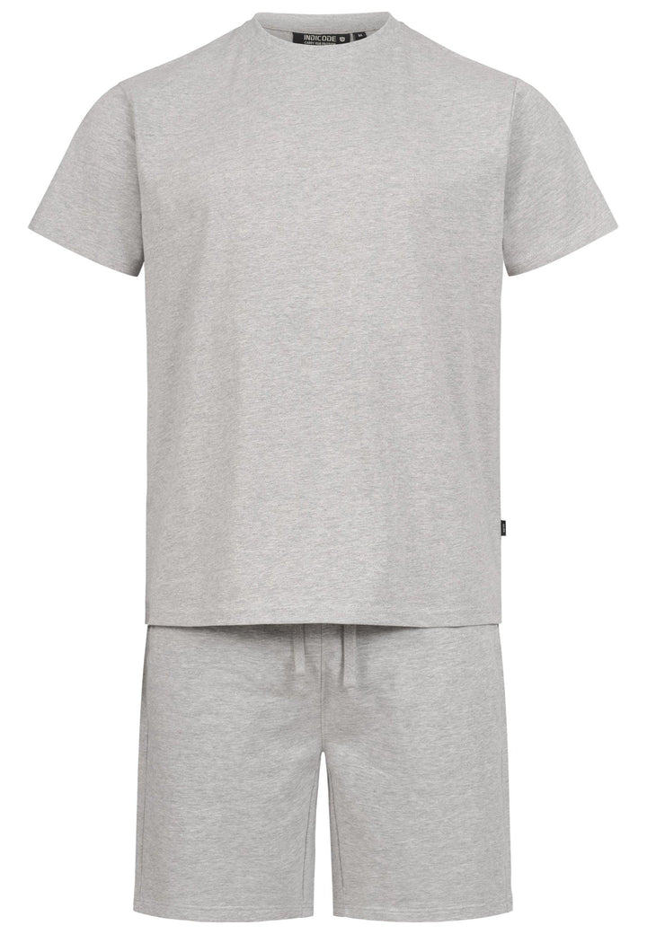 Indicode Herren Comfy Shorts & Shirt Set - INDICODE