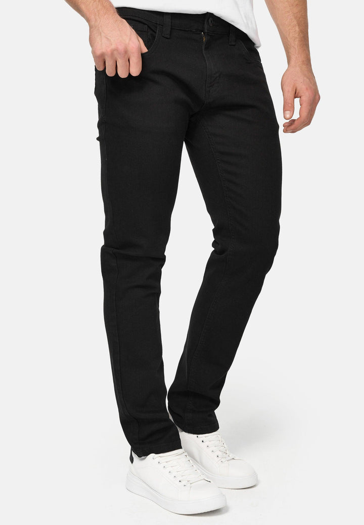 Indicode Herren Texas Jeanshose aus Baumwoll-Mischung mit Stretch-Anteil - INDICODE
